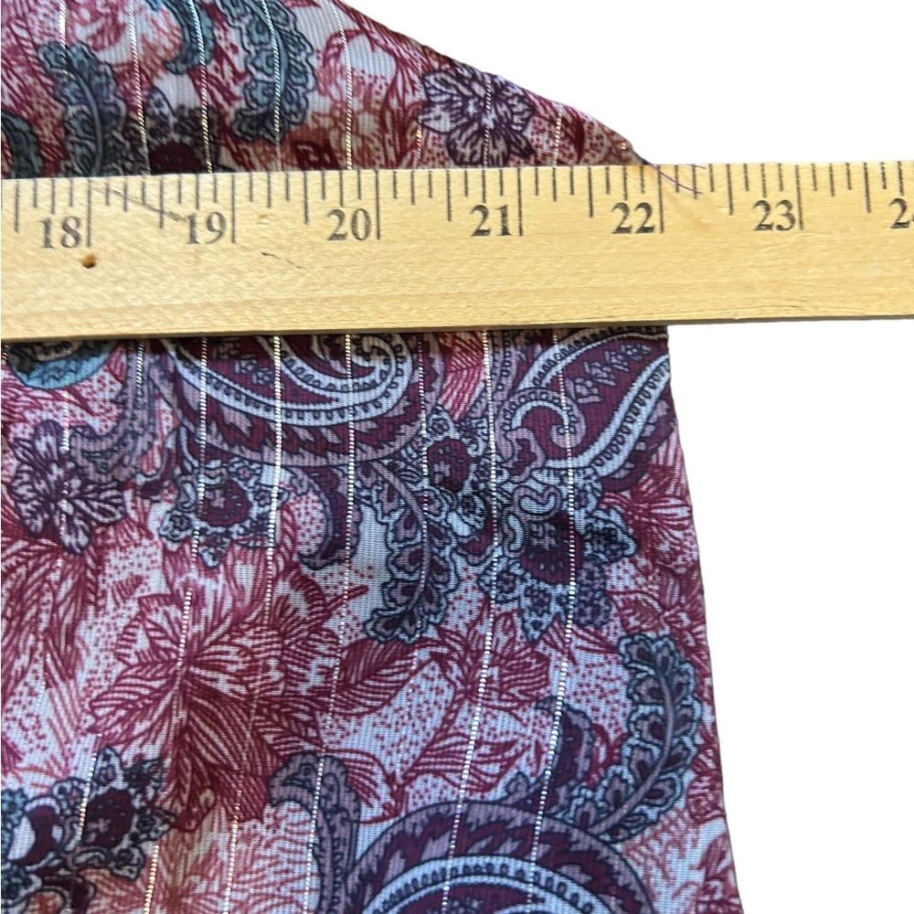 Soft Surroundings Embroidered Patchwork Metallic … - image 6